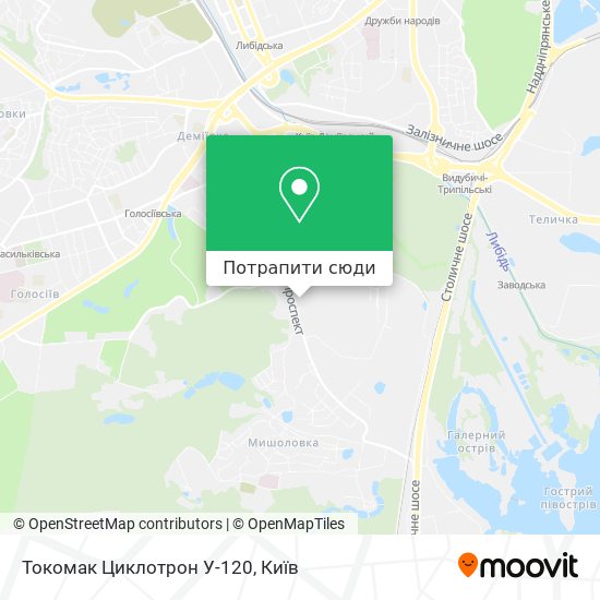 Карта Токомак Циклотрон У-120