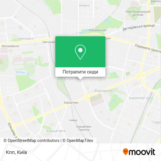 Карта Кпп