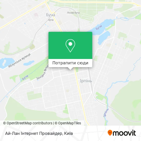 Карта Ай-Лан Інтернет Провайдер