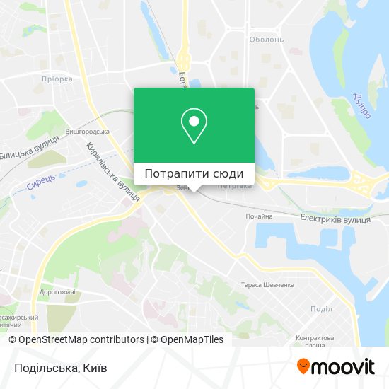 Карта Подільська