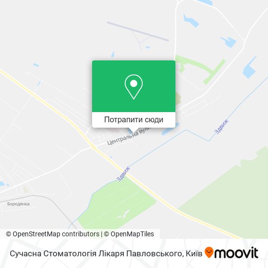 Карта Сучасна Стоматологія Лікаря Павловського