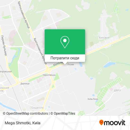 Карта Mega Shmotki