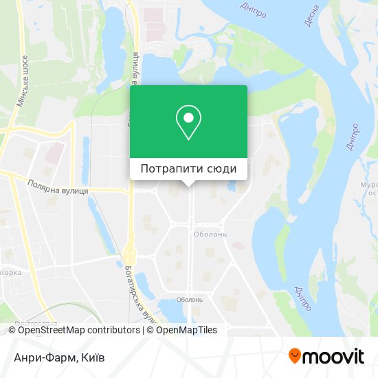 Карта Анри-Фарм