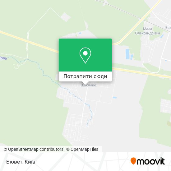 Карта Бювет