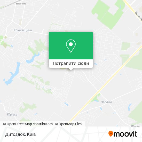 Карта Дитсадок