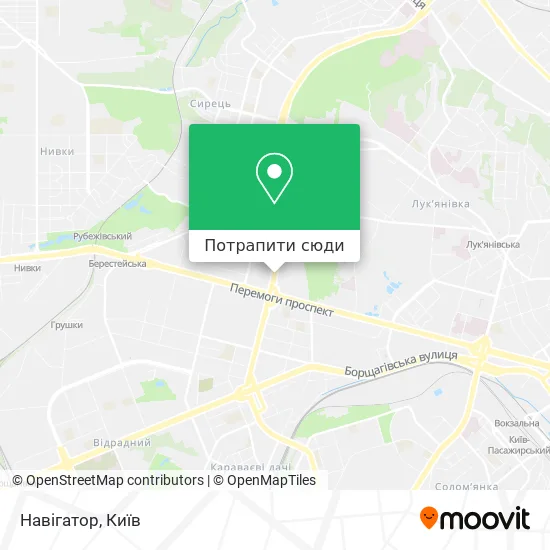 Карта Навігатор