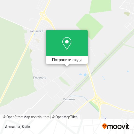 Карта Асканія