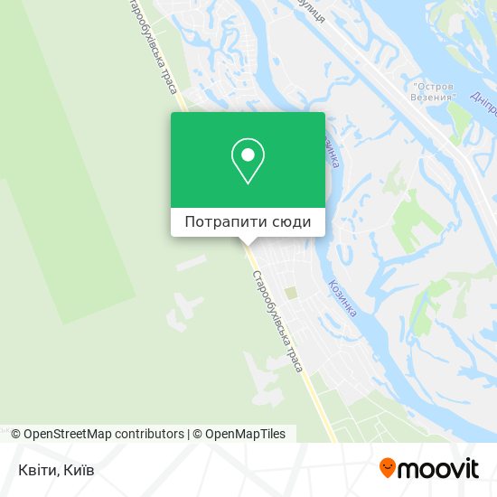 Карта Квіти