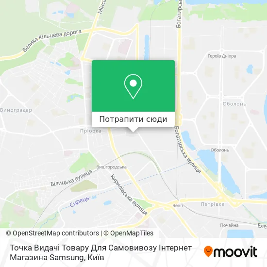 Карта Точка Видачі Товару Для Самовивозу Інтернет Магазина Samsung