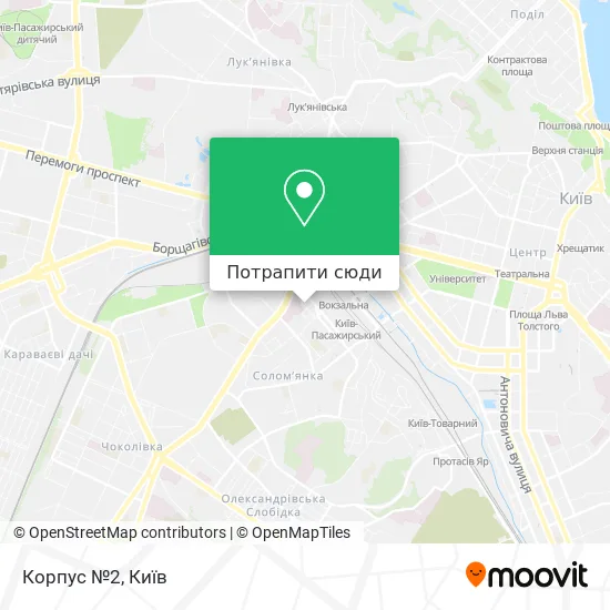 Карта Корпус №2