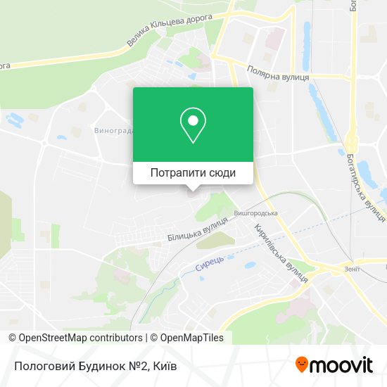 Карта Пологовий Будинок №2