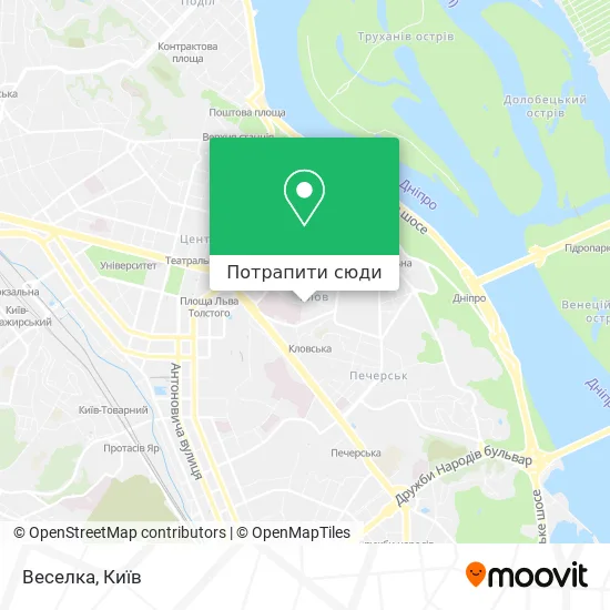Карта Веселка
