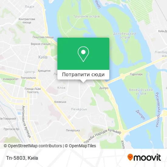 Карта Тп-5803