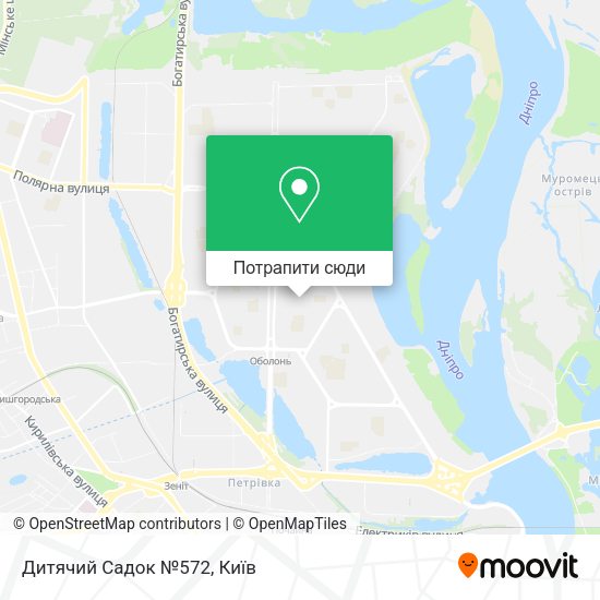 Карта Дитячий Садок №572