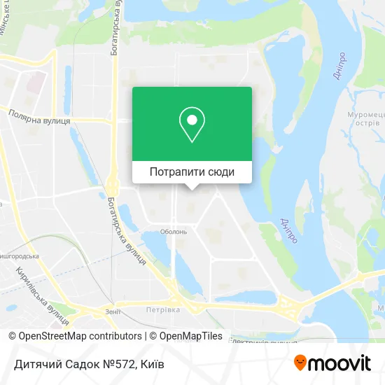Карта Дитячий Садок №572