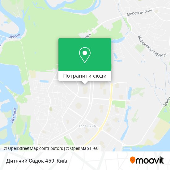 Карта Дитячий Садок 459
