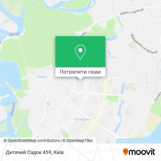 Карта Дитячий Садок 459