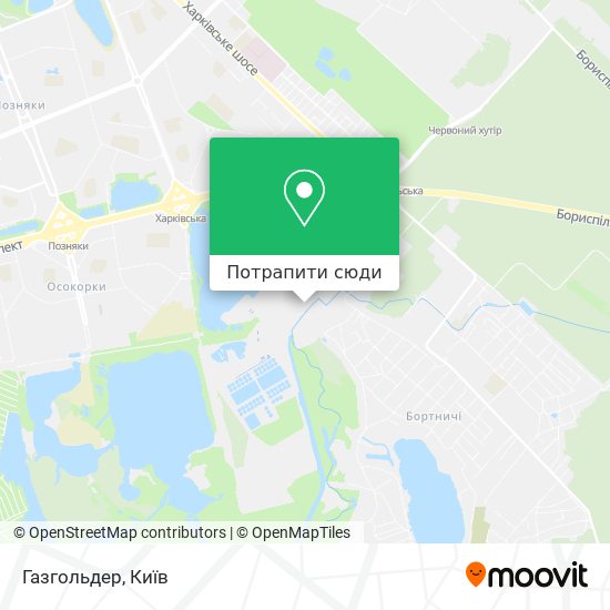 Карта Газгольдер