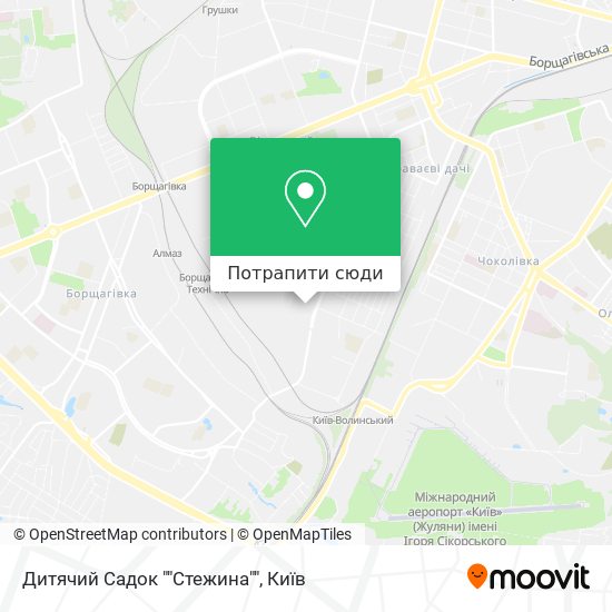 Карта Дитячий Садок ""Стежина""
