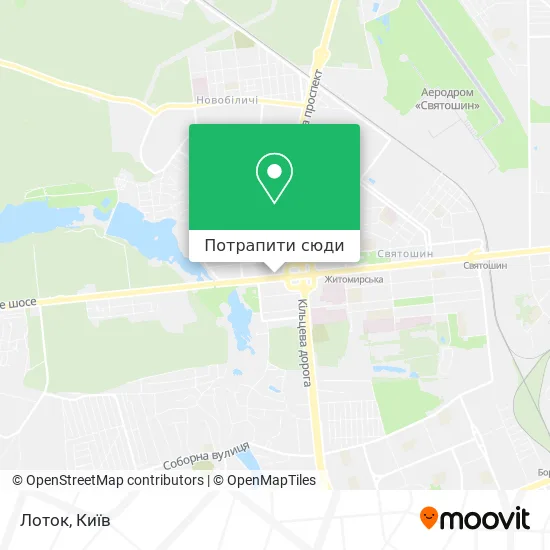 Карта Лоток