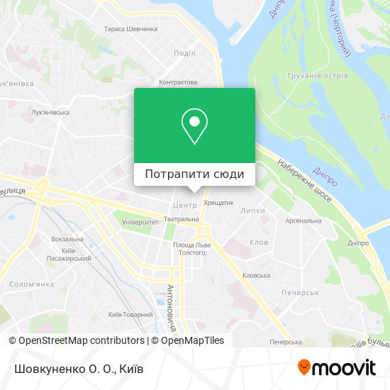 Карта Шовкуненко О. О.