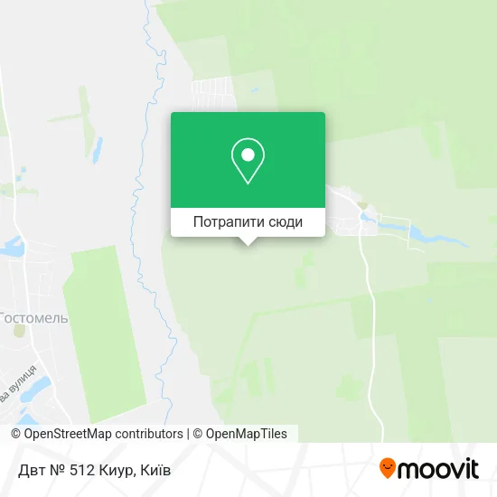 Карта Двт № 512 Киур