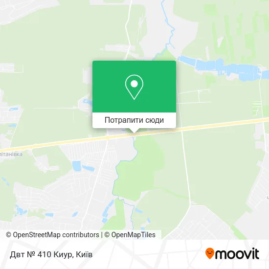 Карта Двт № 410 Киур