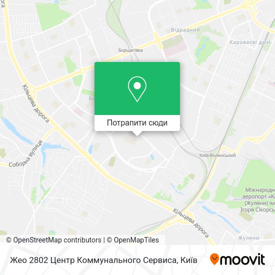 Карта Жео 2802 Центр Коммунального Сервиса