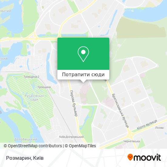 Карта Розмарин