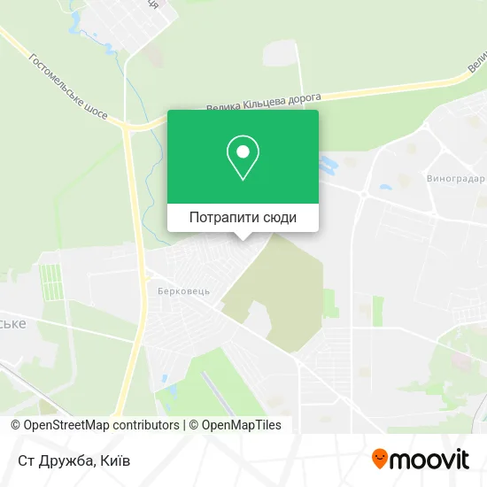 Карта Ст Дружба