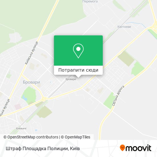 Карта Штраф Площадка Полиции