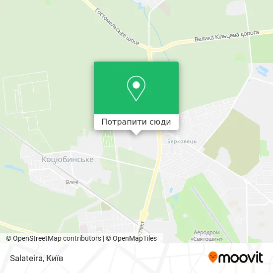 Карта Salateira