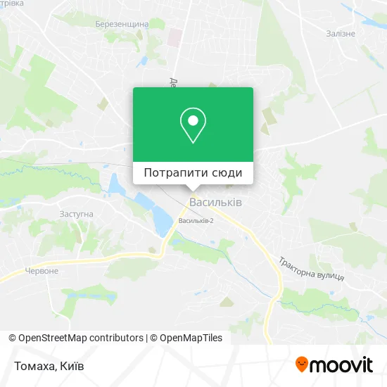 Карта Томаха