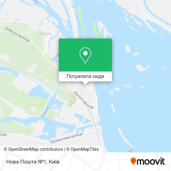 Карта Нова Пошта №1