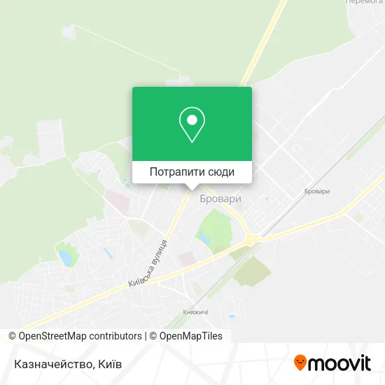 Карта Казначейство