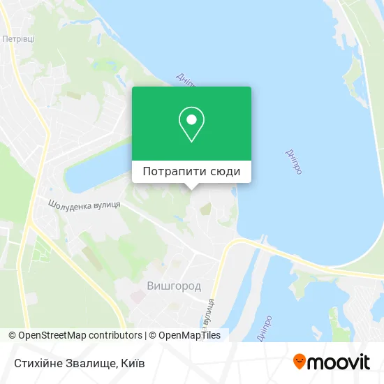 Карта Стихійне Звалище