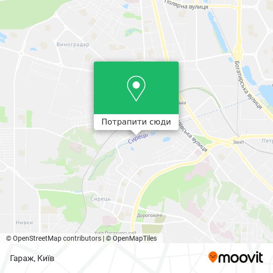 Карта Гараж