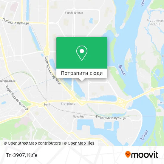 Карта Тп-3907