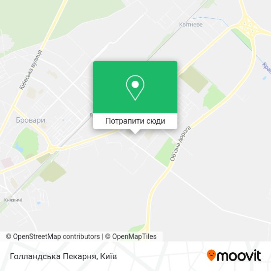 Карта Голландська Пекарня