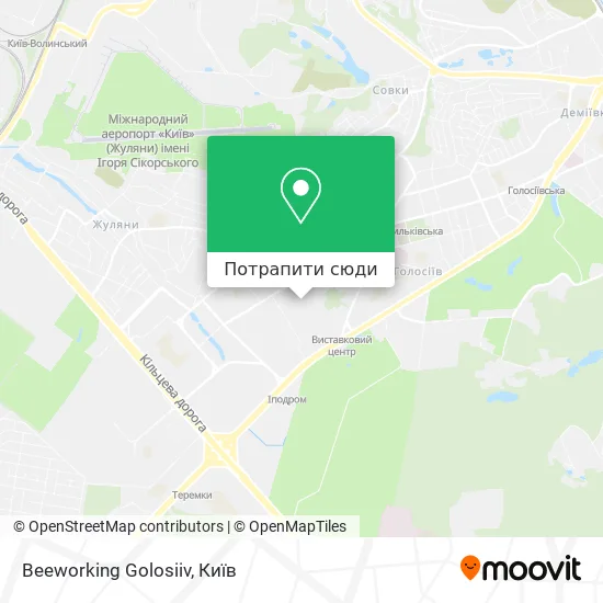 Карта Beeworking Golosiiv