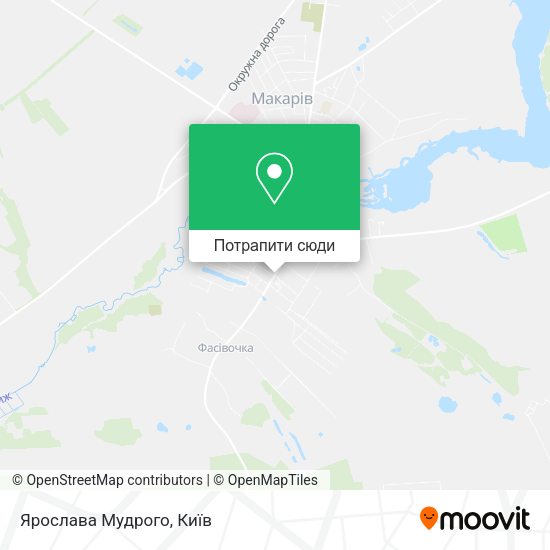 Карта Ярослава Мудрого