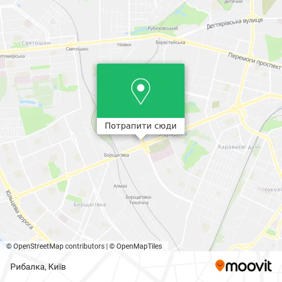 Карта Рибалка