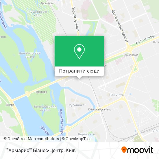 Карта ""Армарис"" Бізнес-Центр
