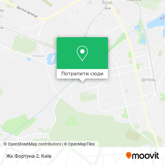 Карта Жк Фортуна-2