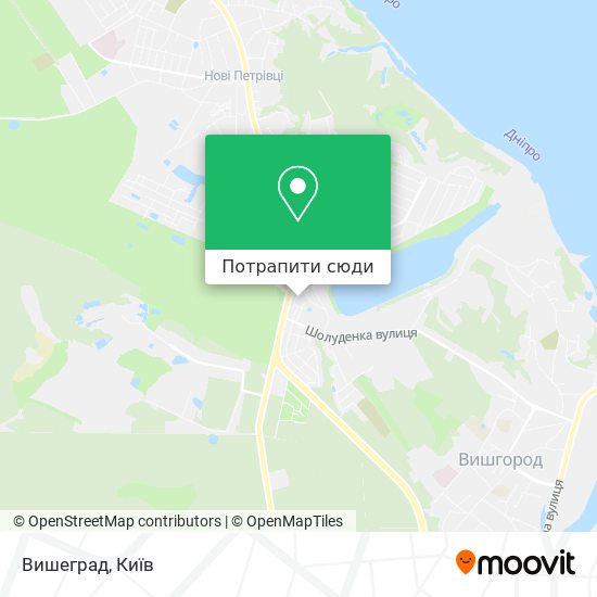 Карта Вишеград