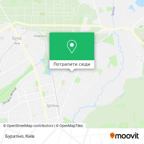 Карта Буратіно