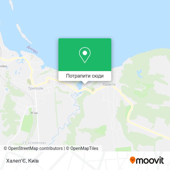 Карта Халеп’Є