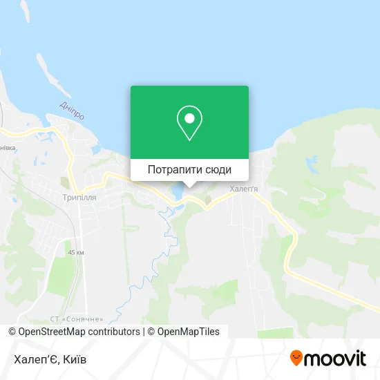 Карта Халеп’Є