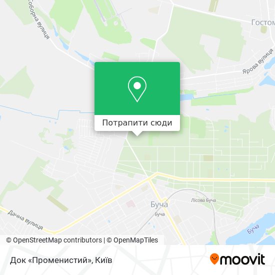 Карта Док «Променистий»