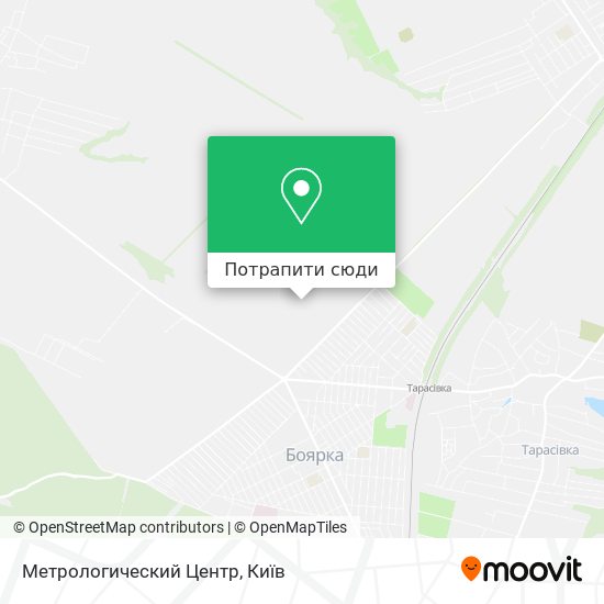 Карта Метрологический Центр